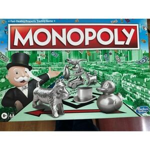SEALED Hasbro Original Monopoly Classic Game Edition Family Traditional 8 Token